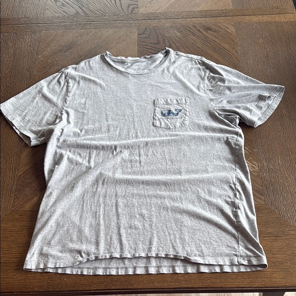Vineyard Vines Gray Short Sleeve Tee